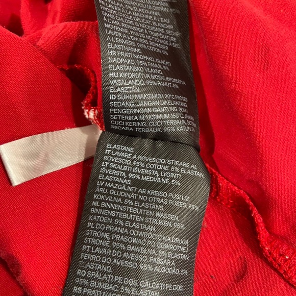 Mix & Match 3 for $30 _  H& M red girls cotton dress - Picture 5 of 10